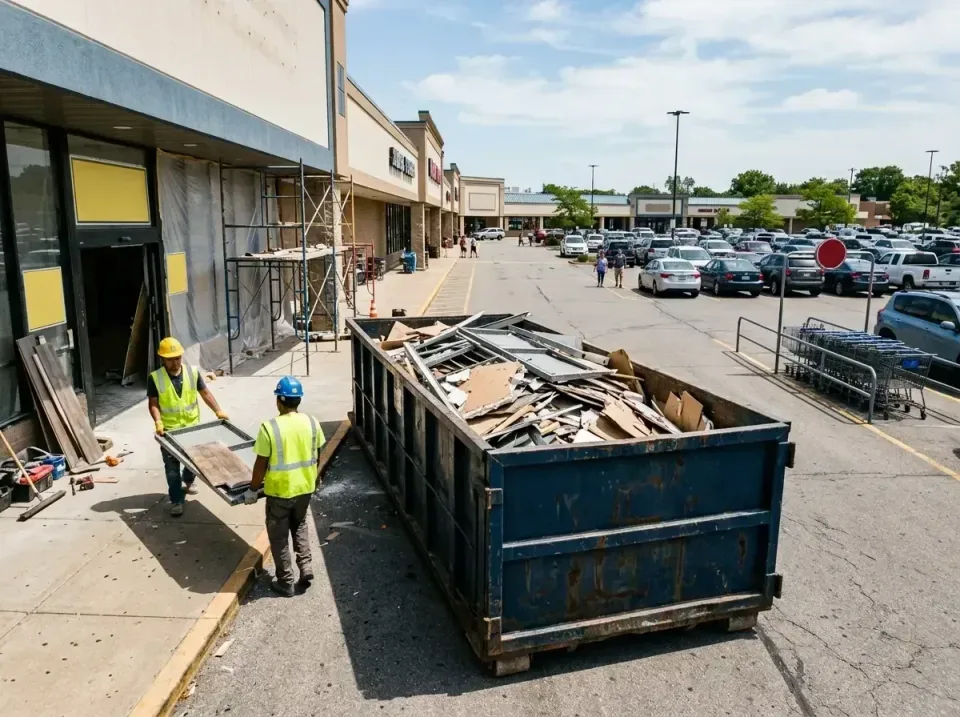 retail-store-renovation-debris-003 — frequently asked questions, Roll-off Dumpster Rentals in Coralville, IA
